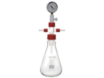 Woulff Bottles Vacuum Trap Assembly With Vacuum Gauge Regulator Facility