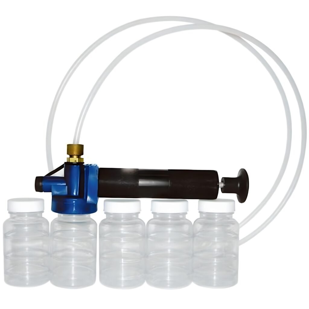 Liquid Pump Sampling Tool with Glass Bottle