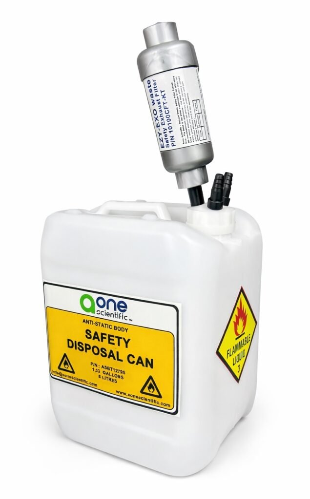 HPLC Waste Solvent System