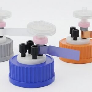 HPLC Solvent Safety Caps With Filter