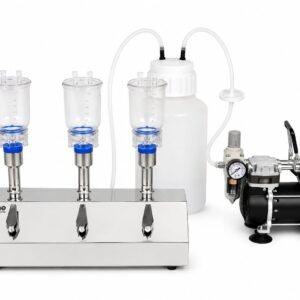 GMP Vacuum Filtration Manifold Three Place With Kit
