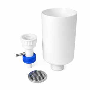 2 Liter Vacuum Funnel Filter System with Polypropylene / Stainless Steel Vacuum Port